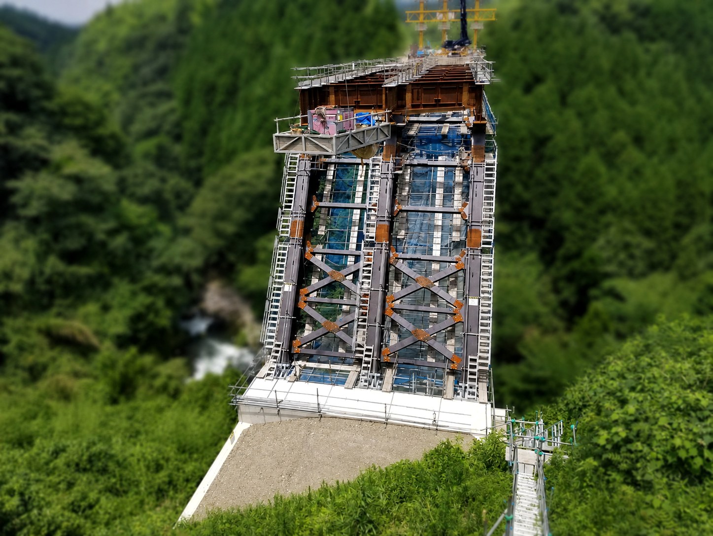橋梁架設工事